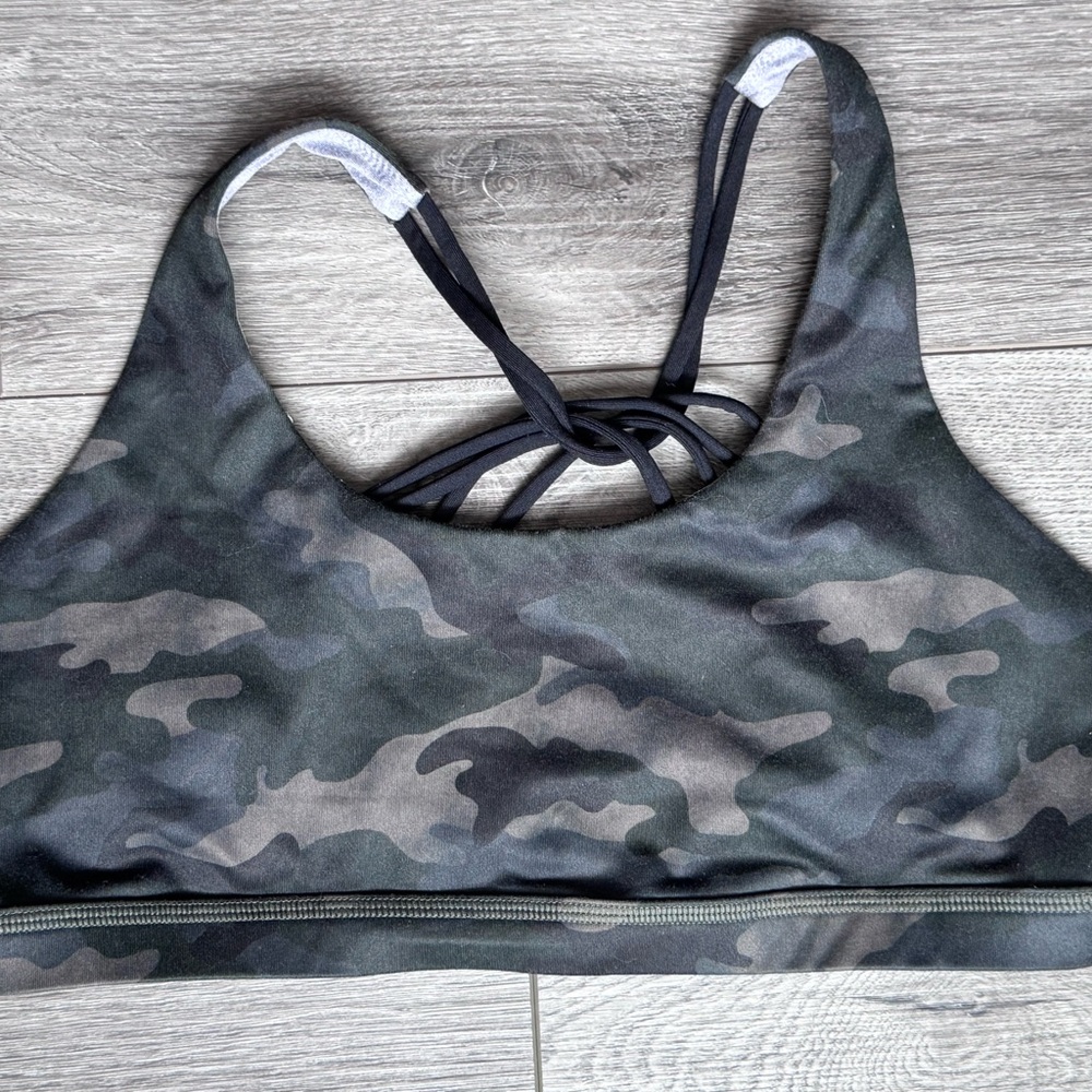 Born Primitive Camouflage Sports Bra Large